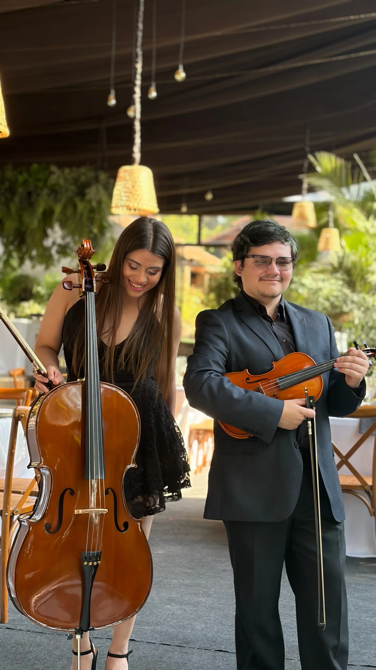 Dúo Violín y Cello en Evento